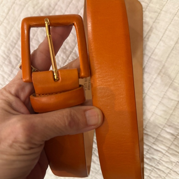 Accessories - W. Kleinberg genuine leather  XLarge XL belt orange womens